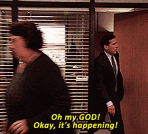 its happening gif|its happening office gif.